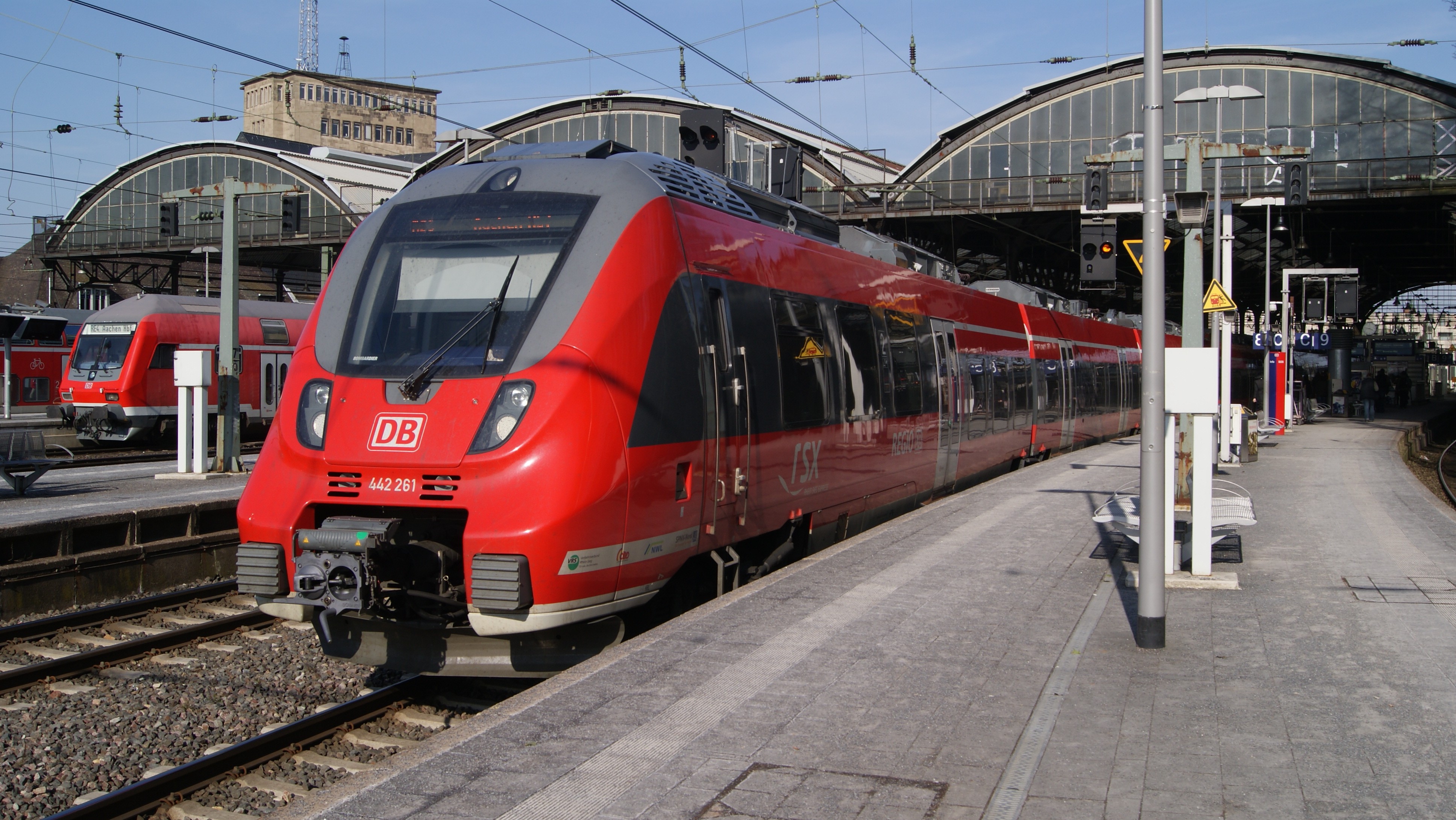 central station aachen germany