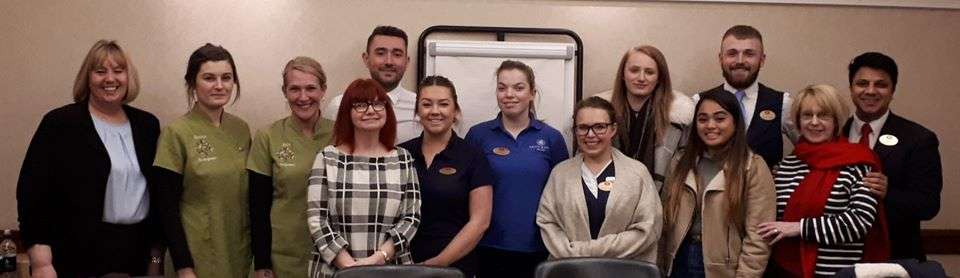 Celtic Manor staff and Ruthy