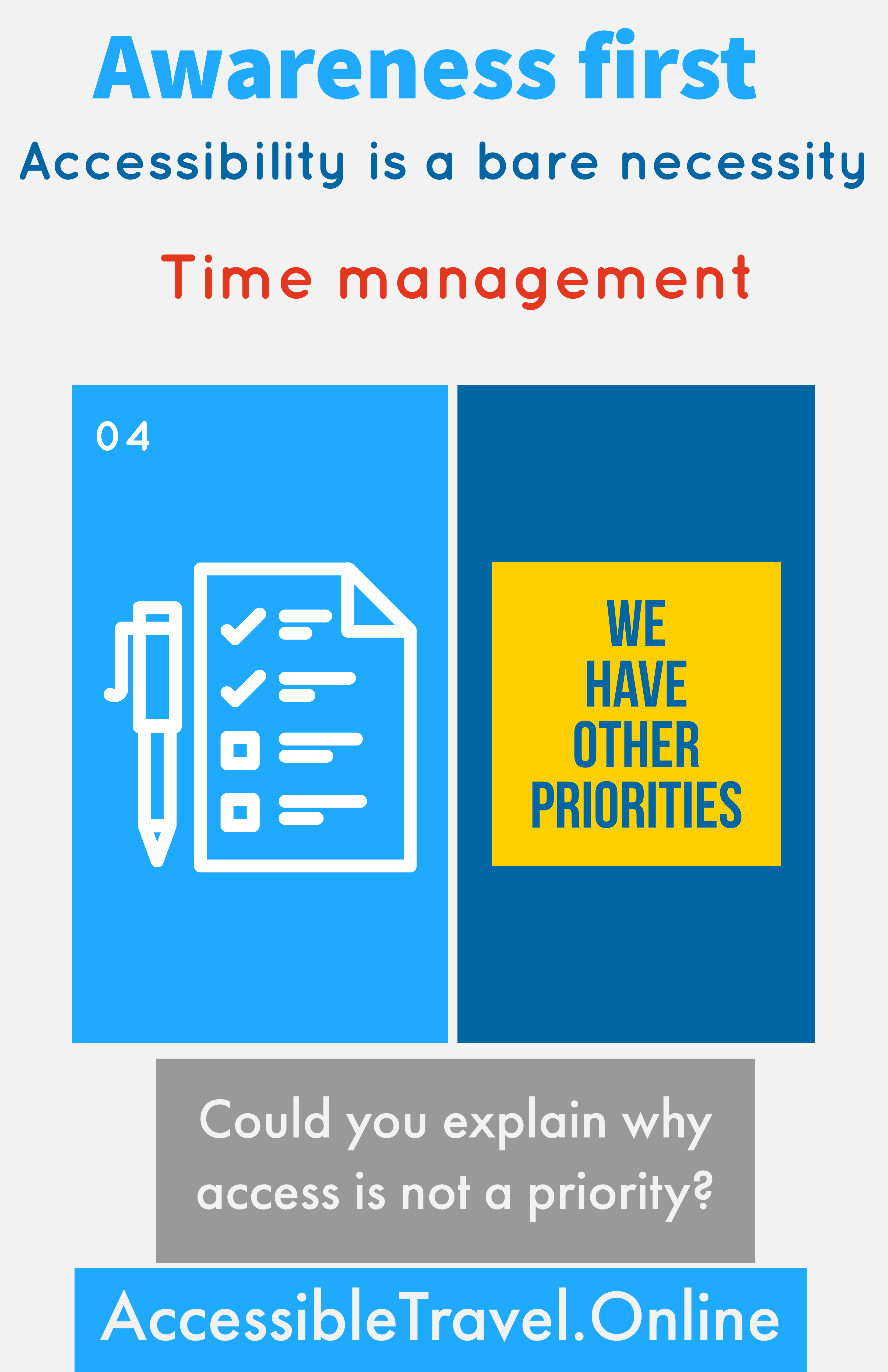 awareness first time management